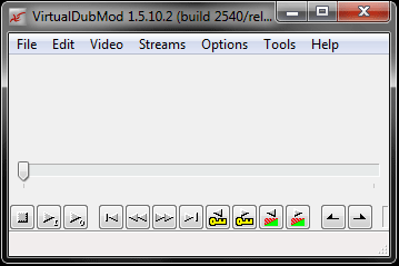 Virtual Dub Mod user interface